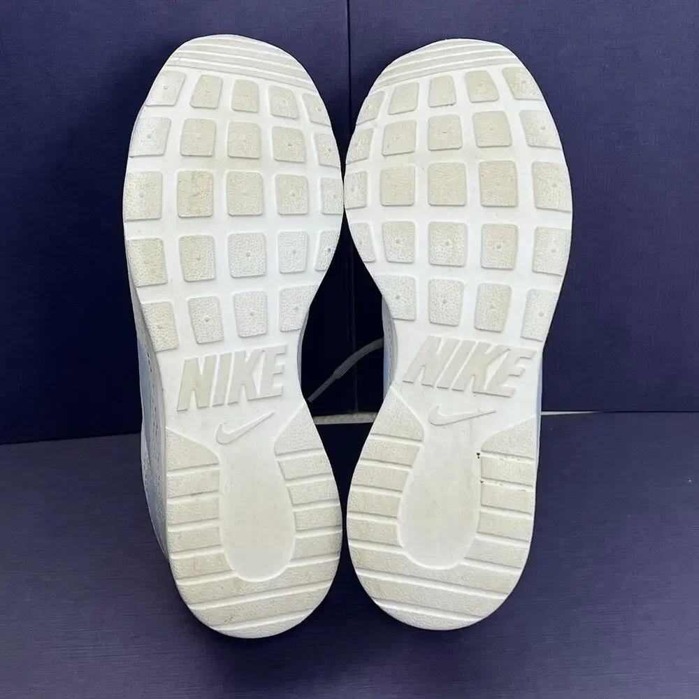 Nike Tanjun Women’s Size 10 Pure Platinum Royal Tint White Sneakers 812655-007